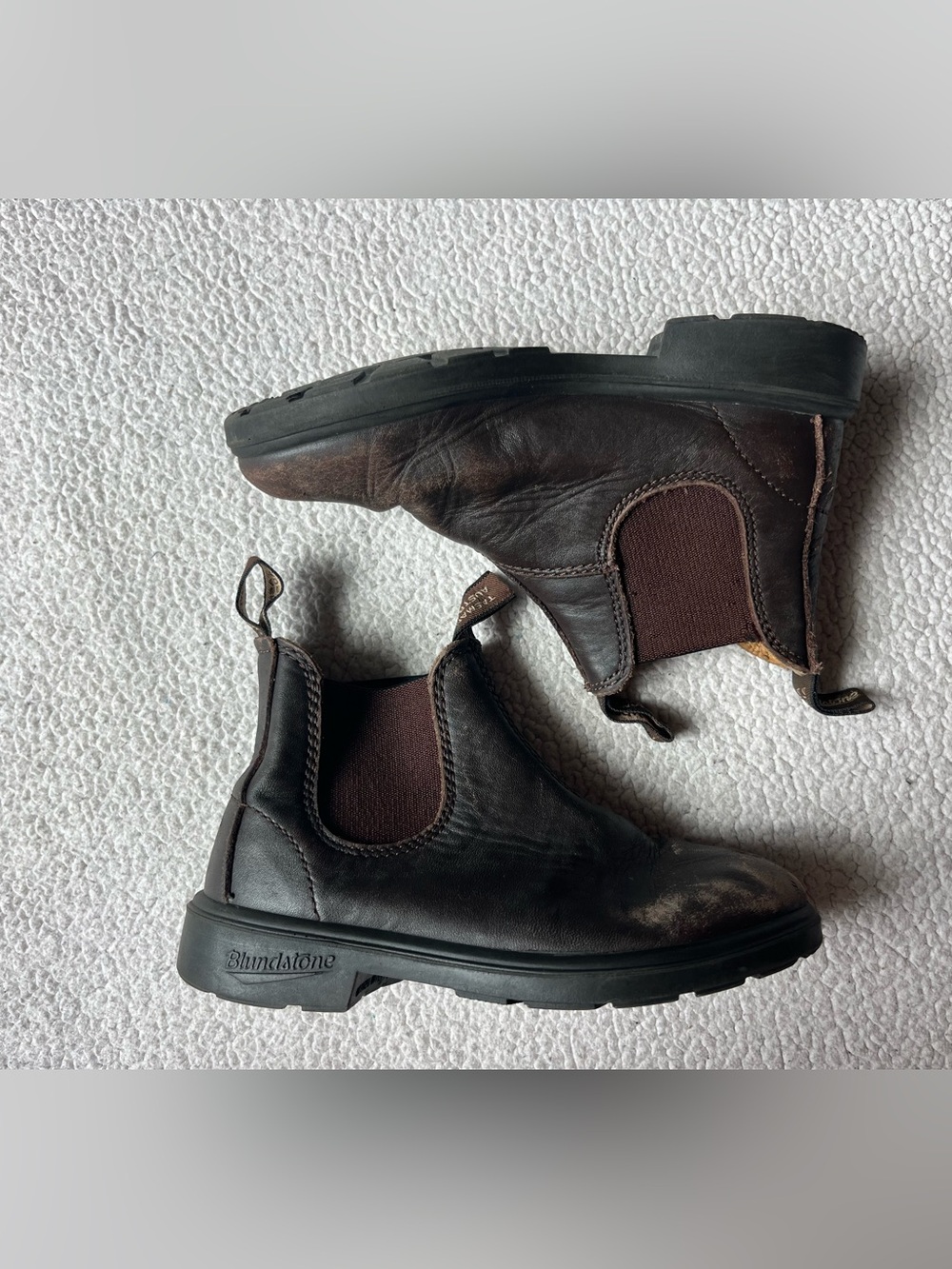 Blundstone Kids Brown Leather Chelsea Boots 13